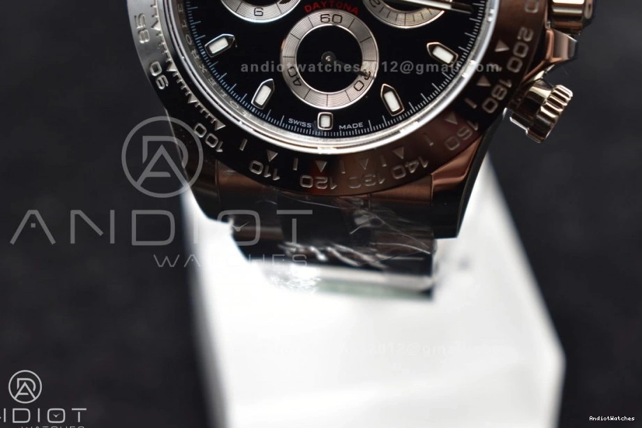 116500 Dial Daytona 733 SH Trendy Edition Bracelet and Best Case Black 904L APSF SS 1:1 0504